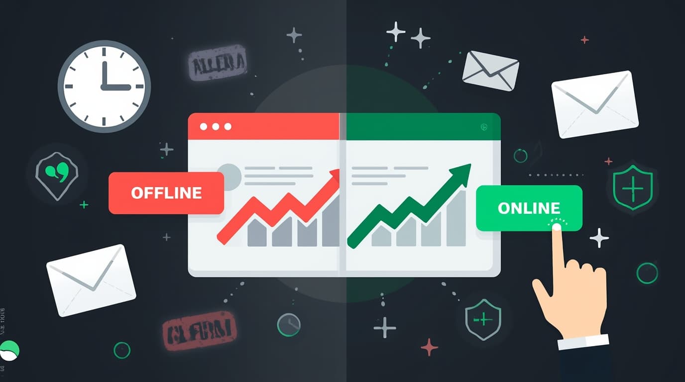 QuickStatus Logo für Website Überwachung und Performance Analyse